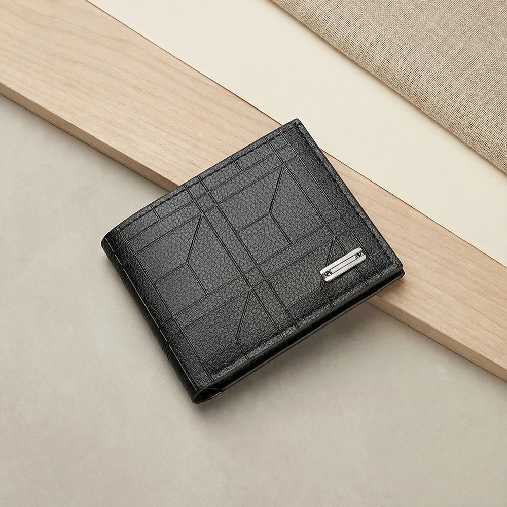 2PCS Personalized Men's Wallet Belt Set Fashion Men's Outdoor Leisure Belt Simple Men's Pin Buckle Belt Wholesale Direct Sales - view 5