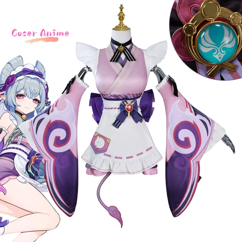 Genshin Impact Yumatisuki Mizuki disfraz de cosplay fiesta de Halloween Navidad juego de rol cómic XS-XXXL nuevo Anime Sexy