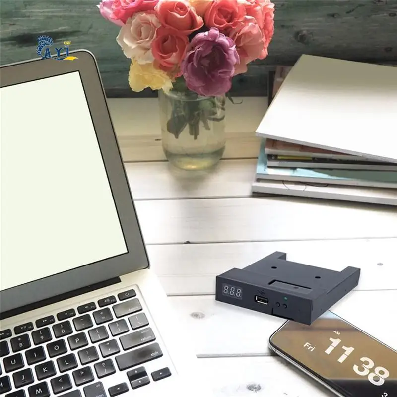 AY03-U100K 3,5 дюйма 1,44 МБ 1000 дисковый диск для USB-эмулятора, имитация музыкальной клавиатуры, 34-контактный интерфейс дисковода дискеты