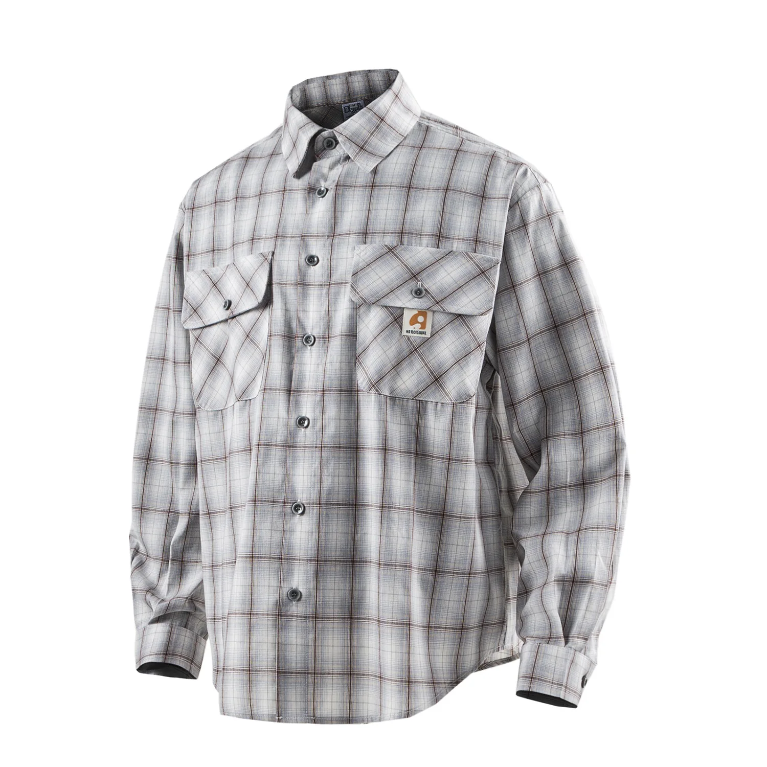 

Весенняя японская ретро-рубашка унисекс 2026 с множеством карманов, 100% хлопок, в клетку, оверсайз, с длинным рукавом, повседневная, для пар