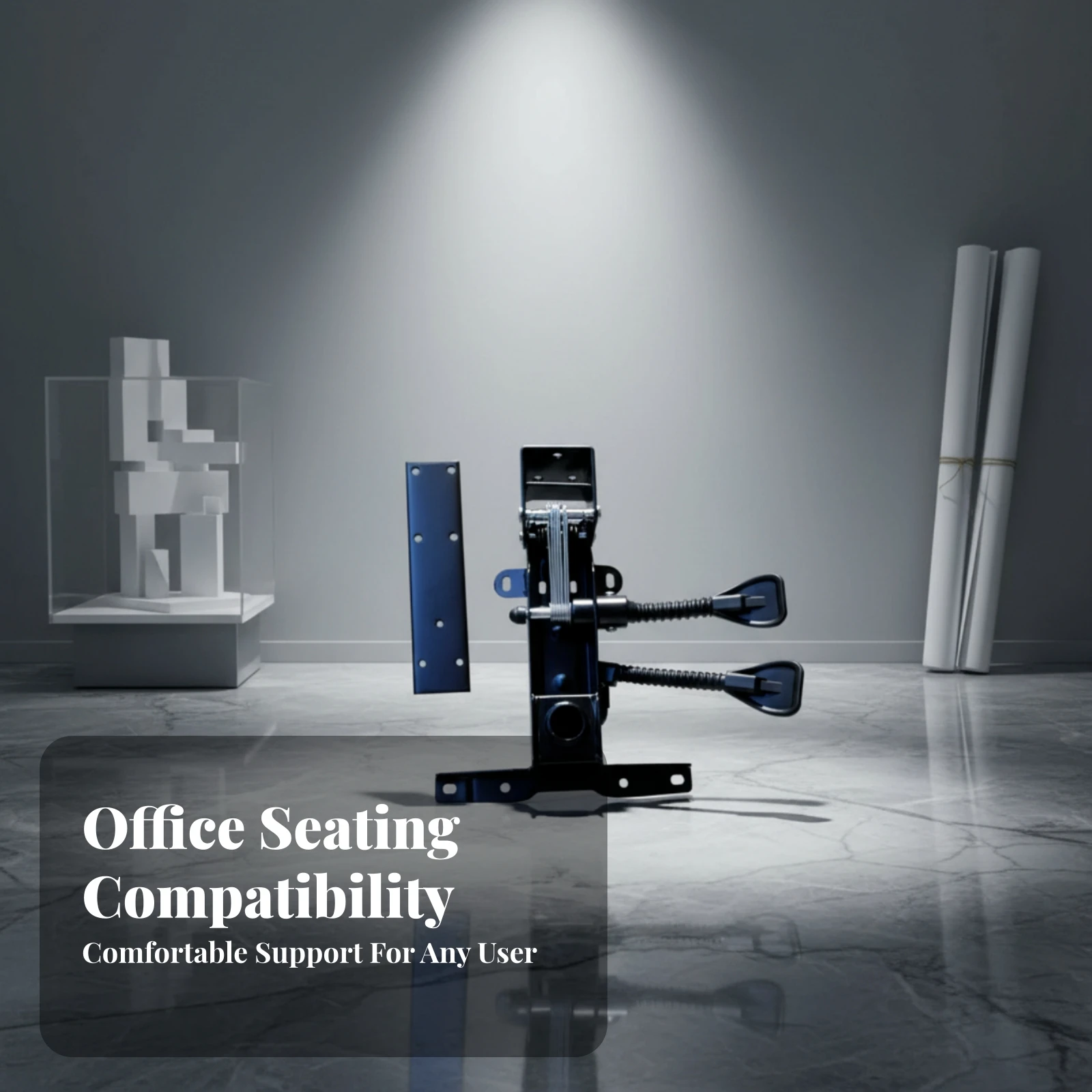 Furniture Hardware Bolt Holes Office Chair Recline Mechanism Tilt Control Mechanism Steel