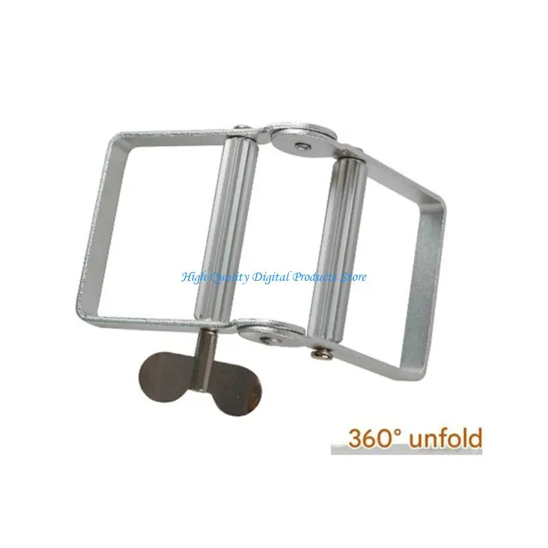 U2JE Aluminum Alloy Cream Tube Extractor With Anti Slip Handle Tube Squeezer For Barbershops Home Hair Coloring And Salon Use