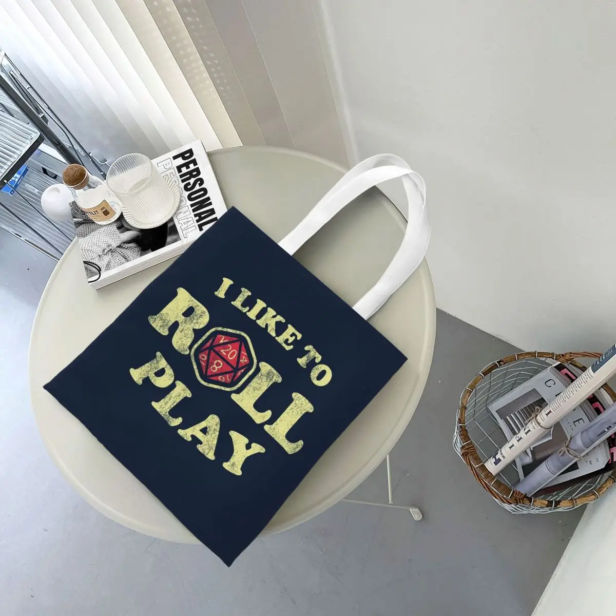 

Рулонные инициативы, сумки для покупок Dungeon и Dragon, парусиновая большая сумка, складная сумка для девочек, дорожная сумка через плечо