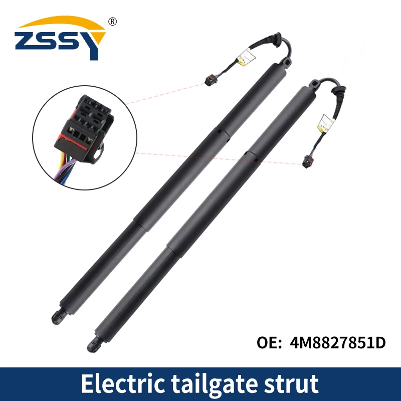 

Pair Car Rear Hatch liftgate Strut Lift Support 4M8827851D For 2018-2023 Audi Q8 V6 3.0L SQ8 RS V8 4.0L Electric Trunk Struts
