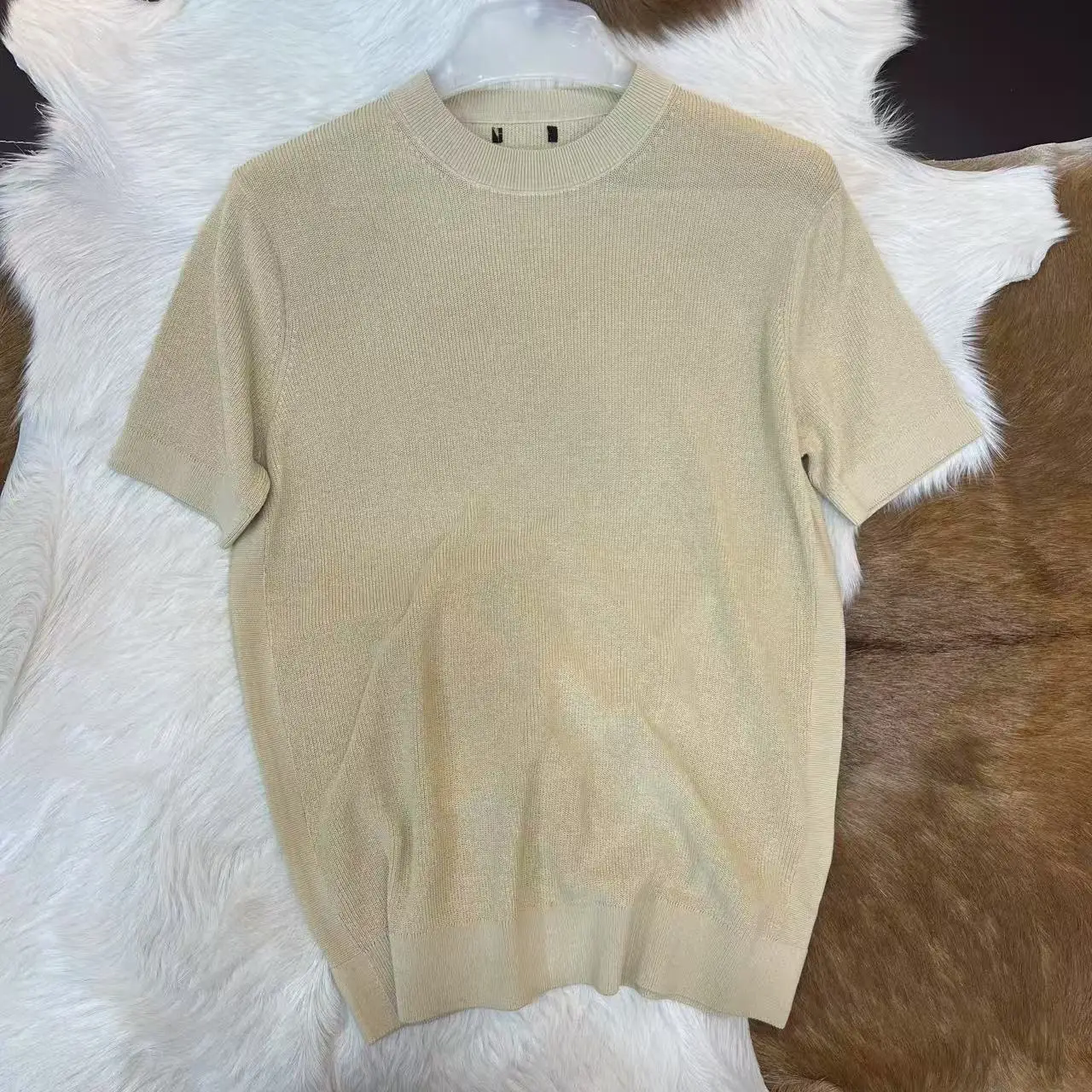 

Knitted round Ne Sweater Men's Long Sve Comfortable Fit Casual Sle Spring Faion ential Youth Faion