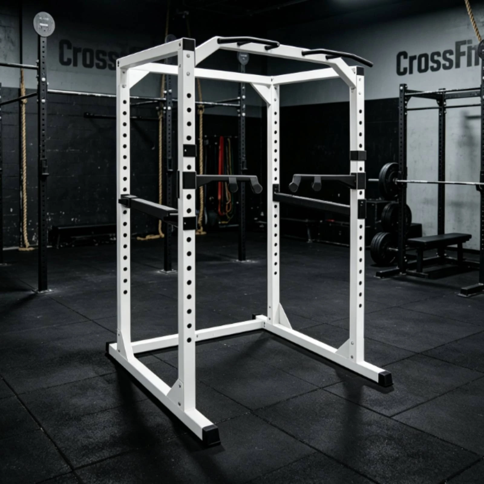 平行棒バー取り付け金具 頑丈なラックマウント式平行棒ハンドル - Home Gym Installation のレビューと価格