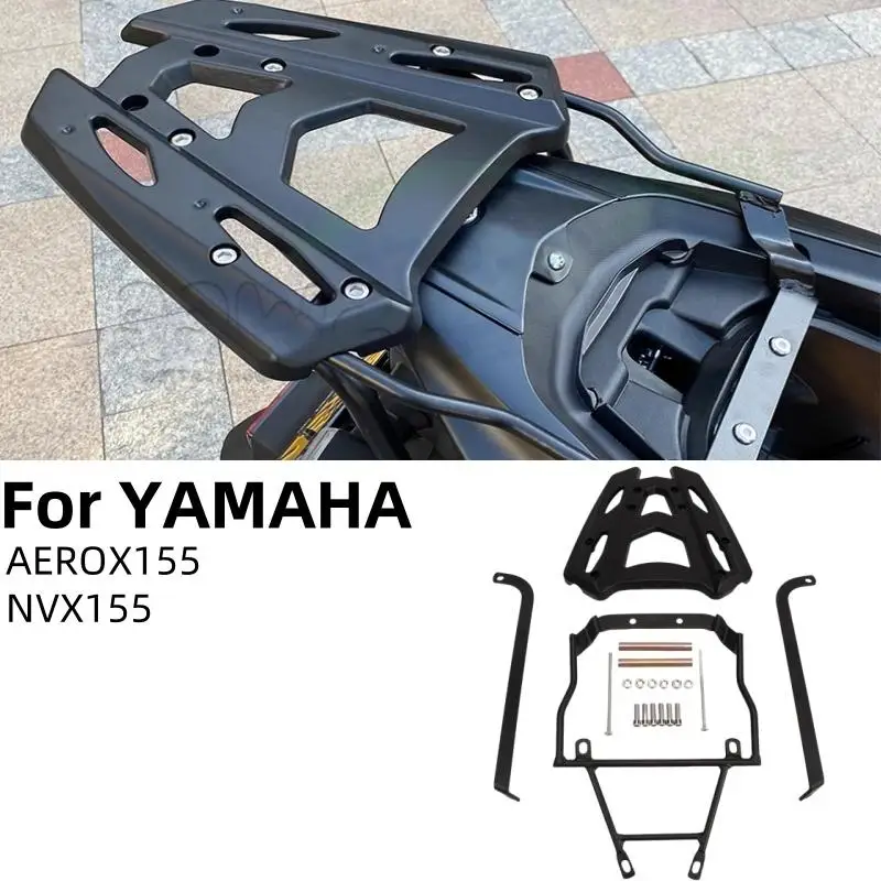 

For Yamaha AEROX155 NVX155 Motorcycle Rear Luggage Rack Cargo Rack Rear Seat Luggage Rack Support Shelf Modified Accessories