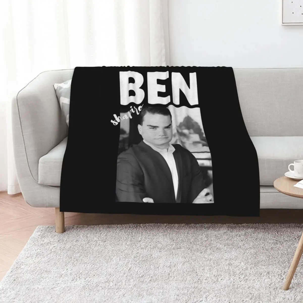 

Graphic Retro It's Ben Shapiro Fans Men Women Throw Blanket warm for winter Bed covers Hair Luxury St Blankets