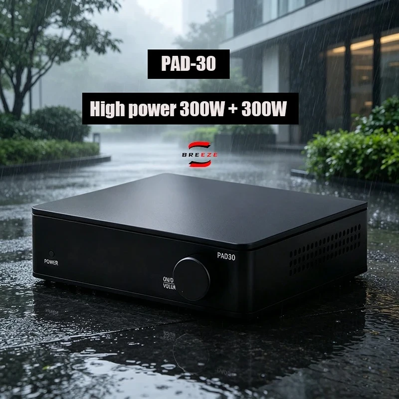 2027 new upgrade BRZHIFI PAD-30 small home fever level digital power amplifier TPA3255 dual core power amplifier
