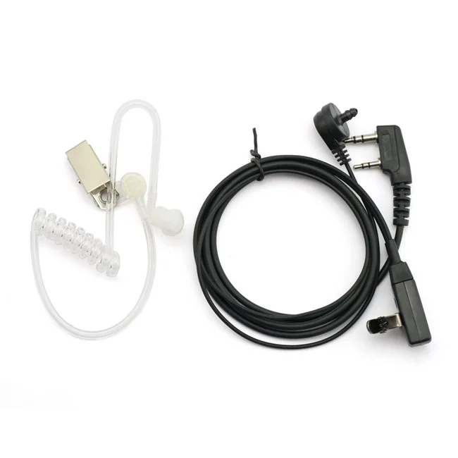 BAOFENG Auricular estilo FBI para Baofeng, enchufe K