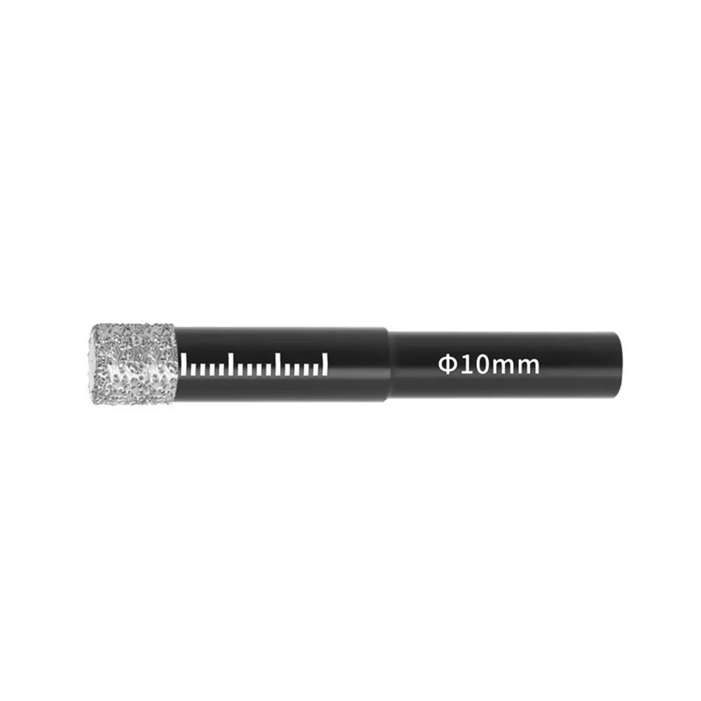 Diamond Core Broca, Haste Redonda, Soldada a Seco, Serra Buraco, Perfuração, Peças para Ferramentas Elétricas, Mármore, Cerâmica, Azulejo, 5-16mm, 1Pc