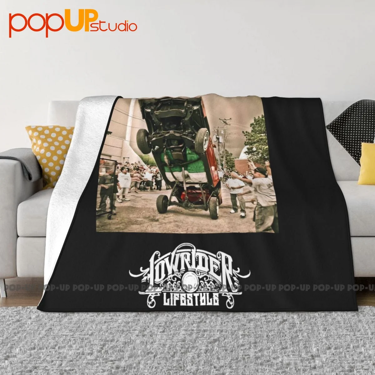 Lowrider Lifestyle Blanket Autumn Bedroom Microfiber Faux Fur Mink Home Decotation