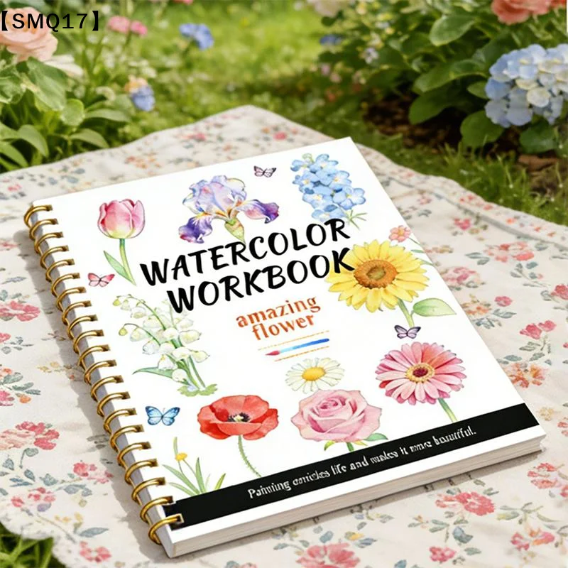 Cuaderno de acuarela con espir - Art Craft Items reseña y precio