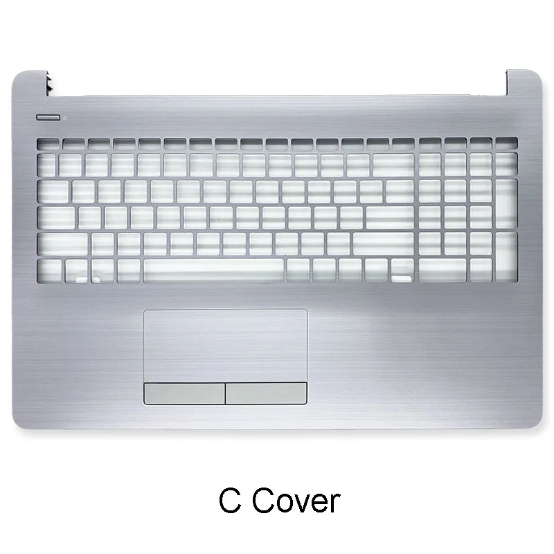 Imagem -06 - para hp 15-bs 15-bw 15q-bu 15-bs070wm 924892001 Portátil Lcd Capa Traseira Frente Moldura Dobradiças Capa Palmrest Inferior Case Prata Novo