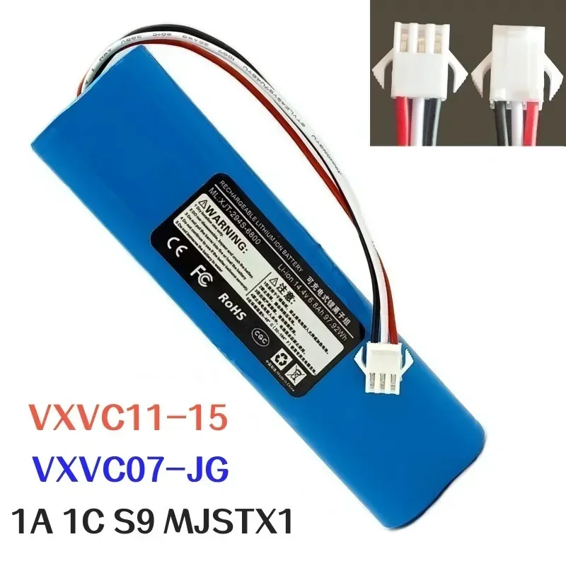 

9900mAh for VIOMI 1A 1C S9 MJSTX1 VXVC07-JG VXVC11 VXVC12 VXVC13 VXVC14 VXVC15 Sweeping Robot Battery