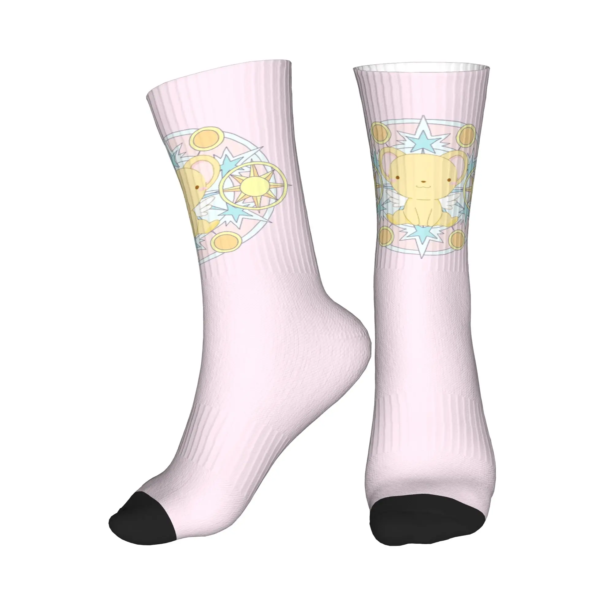 

Носки All Seasons Kero Sakura Card Captor kawaii, спортивные носки средней длины, супермягкие носки, повседневные носки для мужчин и женщин