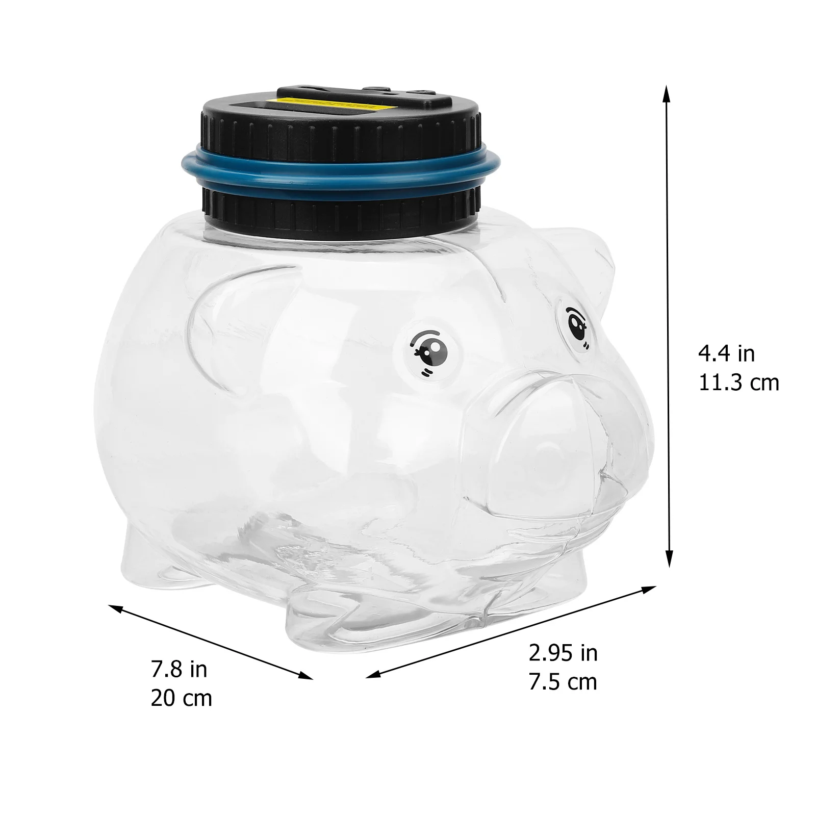 وعاء توفير رقمي، حاوية عملات شفافة، هدية عيد ميلاد للأطفال، وعاء نقود إبداعي مع شاشة LCD