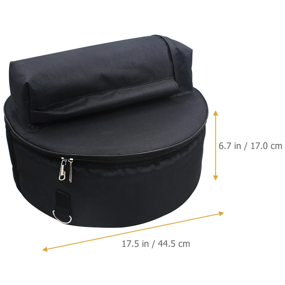 

Portable Drum Storage Bag Drum Carrying Backpack Lightweight Oxford Cloth Instrument Bag Practical for Musicians