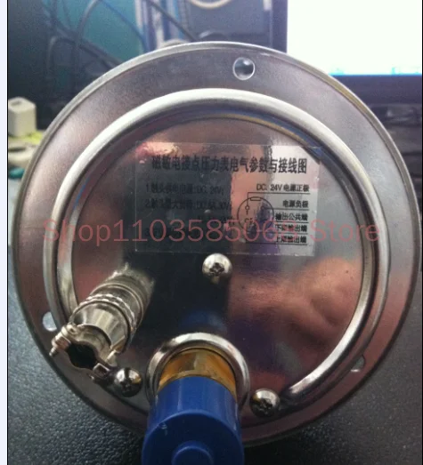 Magnetic and Seismic Resistant Electric Contact Pressure Gauge 40MPa, Five Wire and Four Wire, YXK100III