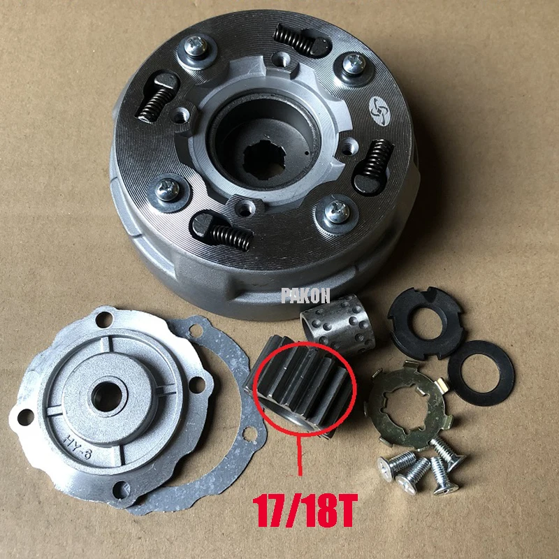 

Motorcycle Clutch Assy for Honda Loncin Lifan Jialing Dayun Zongsheng Haojue 70cc/90cc/100cc/110cc Super Cub Engine Clutch Parts