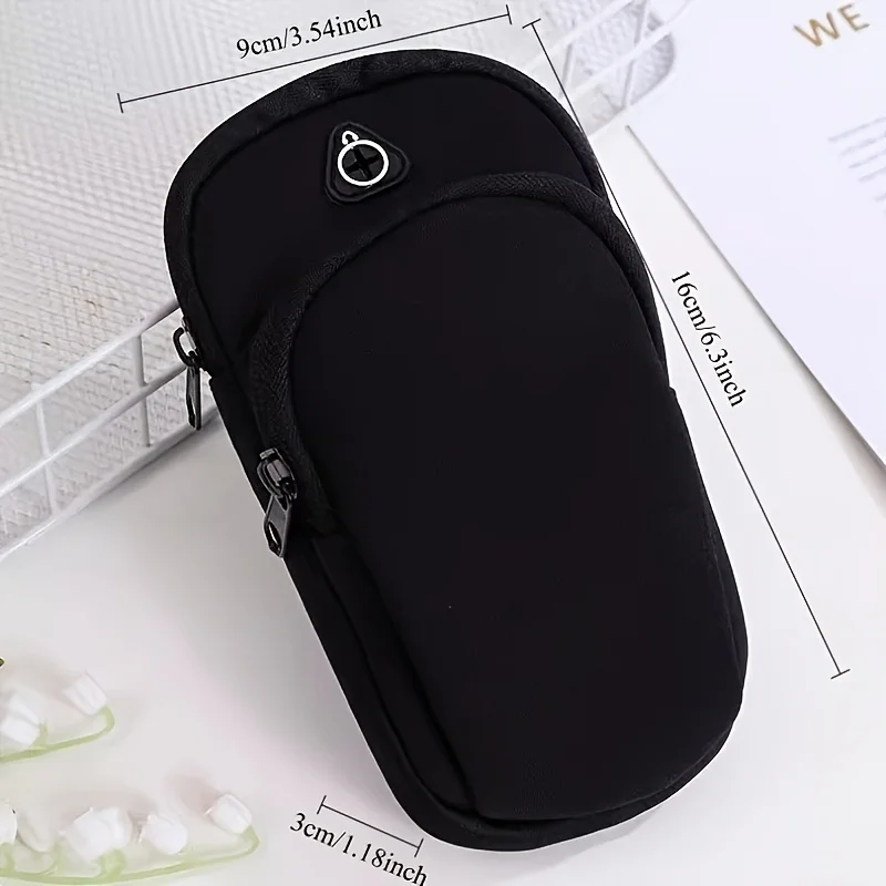 Outdoor-Radsport-Armtasche, tragbare Fitness-Aufbewahrungstasche, Handytasche, Sport-Handyhülle, Lauf-Armtasche, geeignet für Fitness, Joggen und Wandern – Detail 4