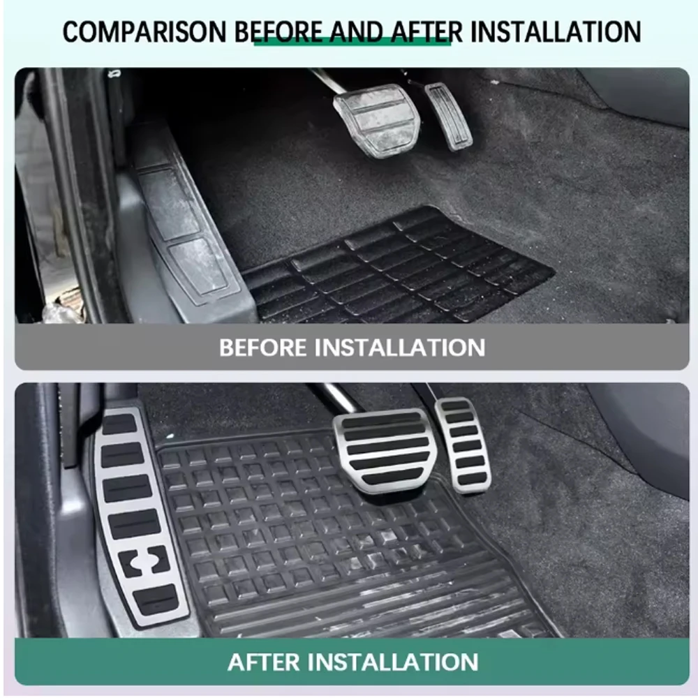 For Land Rover Range Rover Sport Discovery 3 4 Lr3 Lr4 AT Gas Accelerator Footrest Modified Pedal Pad Car Pedals Cover
