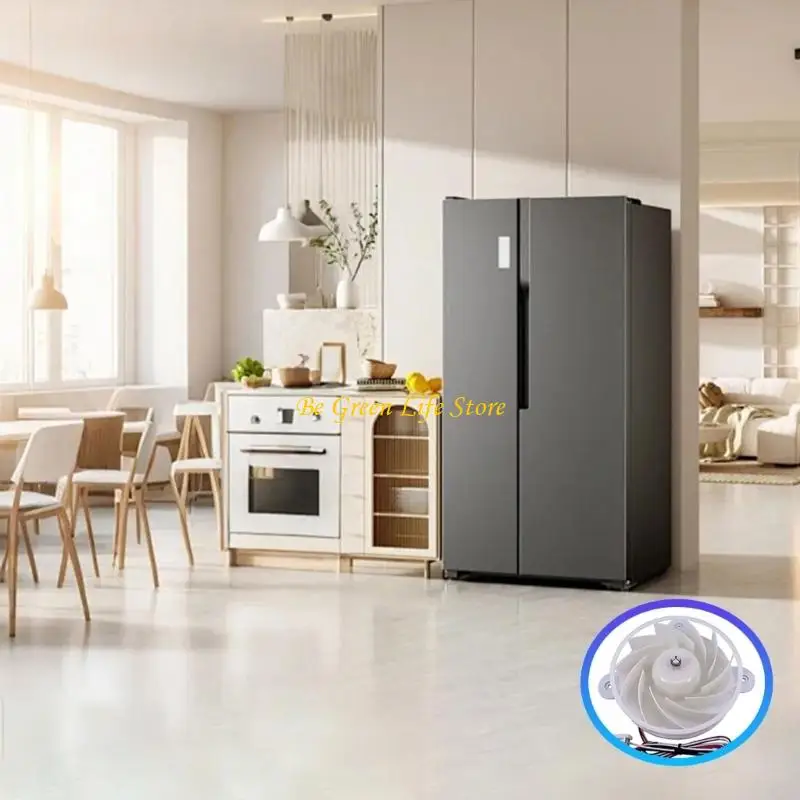 Motor fã compacto do congelador M7DF 12 volts para refrigerar aumentado da refrigeração