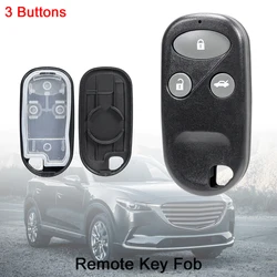 3 Buttons Case Keyless Entry Remote Key Fob Shell  Fit for Honda Civic CRV Accord Jazz 2003 2004 2005 2006  2007