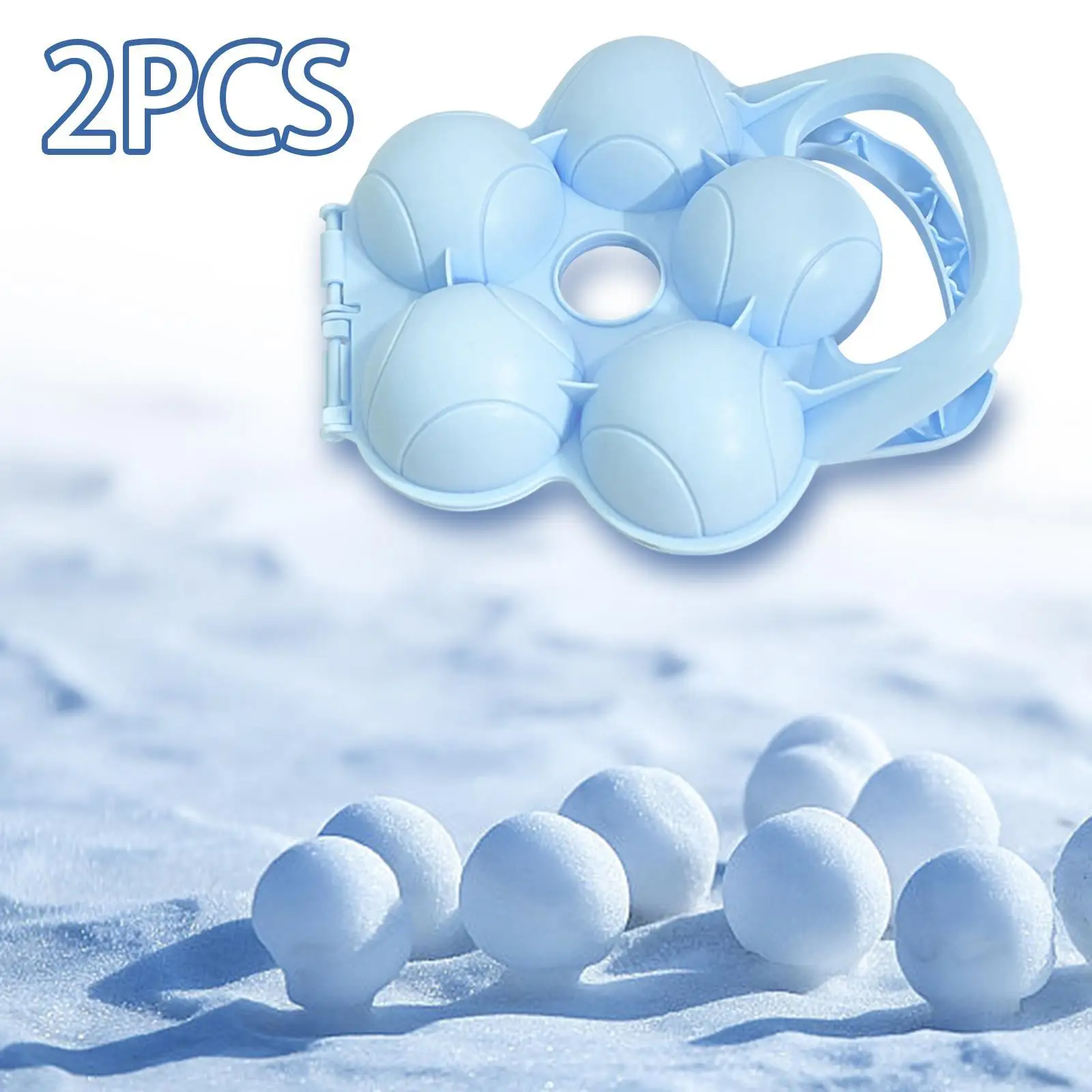 Fabricante de bola de neve ferramenta fabricante de bola crianças ferramentas de praia 5 bola de neve brinquedos de praia