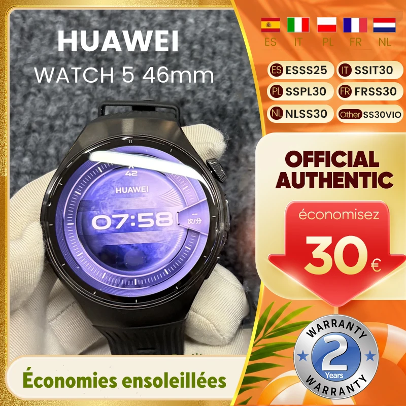 Reloj Inteligente HUAWEI Watch 5 de 46 mm
