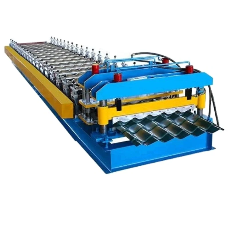 Produce Roof Tile Forming Machine/Glazed Tile Making Machine/Steel Sheet Roll Former Aluminum Metal Glazed Tile Forming Machine