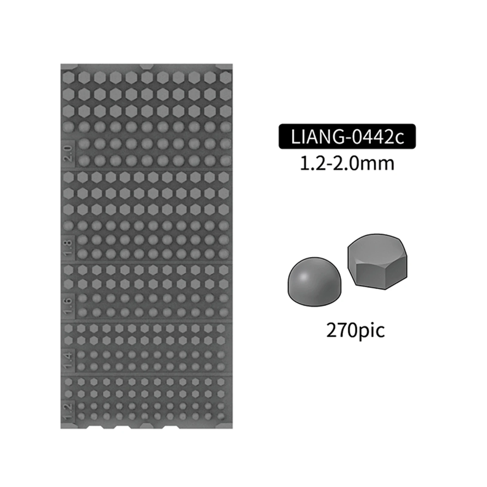 1 conjunto modelo 0.6-2.0mm 1/72 1/48 1/35 1/16 escala modelos militares porcas e parafusos para veículo/diorama modelo kit