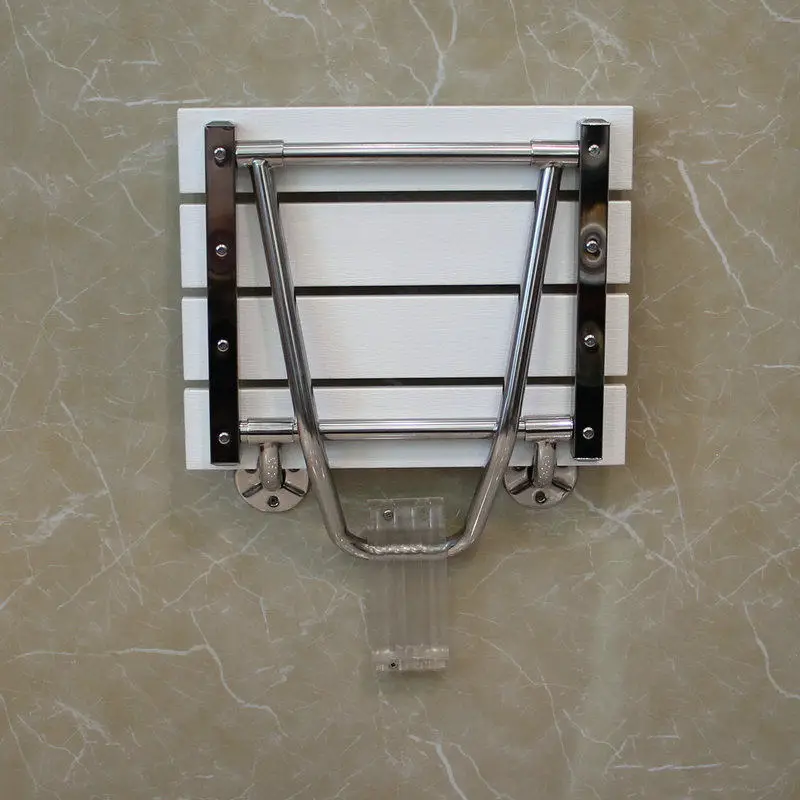 Le Meishi, wall-mounted chair, aisle , shoe changing folding , bathroom , changing clothes, porch stool, wall-mou