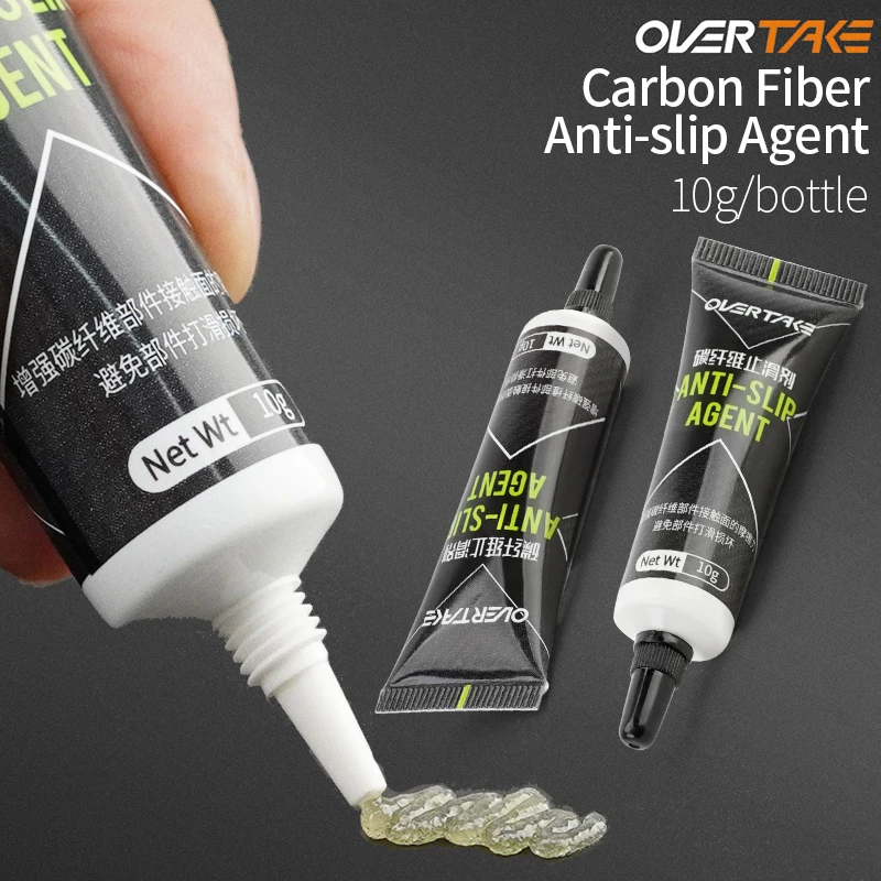 

1-5PCS OVTK Carbon Fiber Anti Slip Agent 10ml MTB Road Bike for Seatpost Handlebar Frame Stem Surfaces Non-slip Bicycle Grease