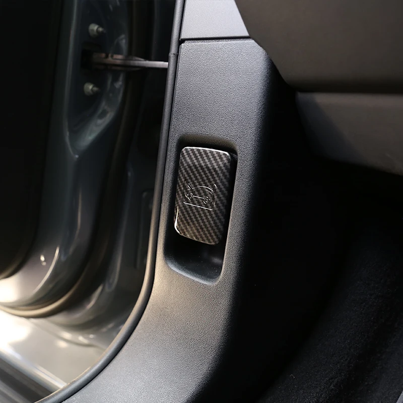 For Land Rover Range Rover Evoque L551 2020 Car Hood Switch Button Knob Panel Cover Trim Sticker ABS Hood Switch Protection Kit
