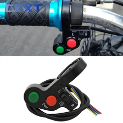 Universal Motorcycle 22mm Handlebar Headlight Horn Turn Signal Switch Bike Scooter For Honda KTM Kawasaki Yamaha Suzuki Parts
