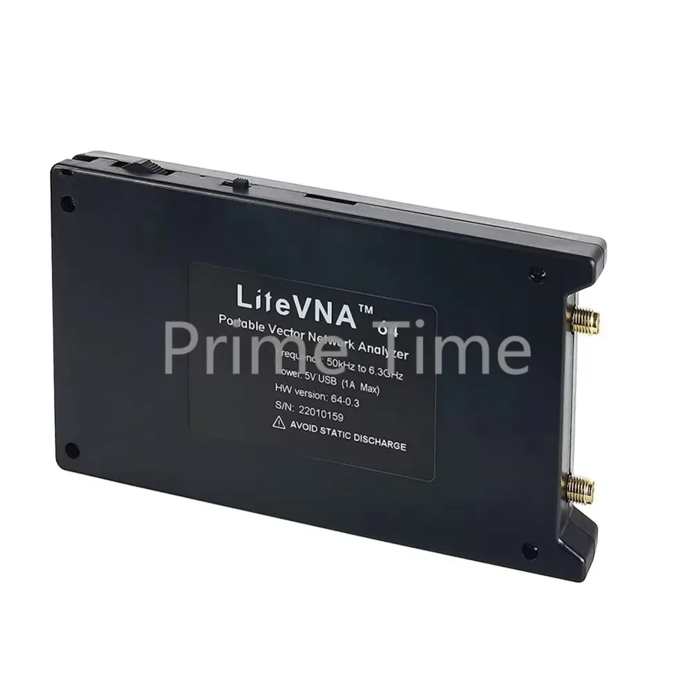 LiteVNA-64 VNA Analyzer 50KHz-6.3GHz Portable Vector Network Analyzer Antenna Analyzer 4inch Display