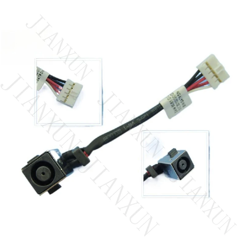 S+Authentic DC Input Connector With Cable  For  Dell Latitude E5550 PKHWY DC30100QO00