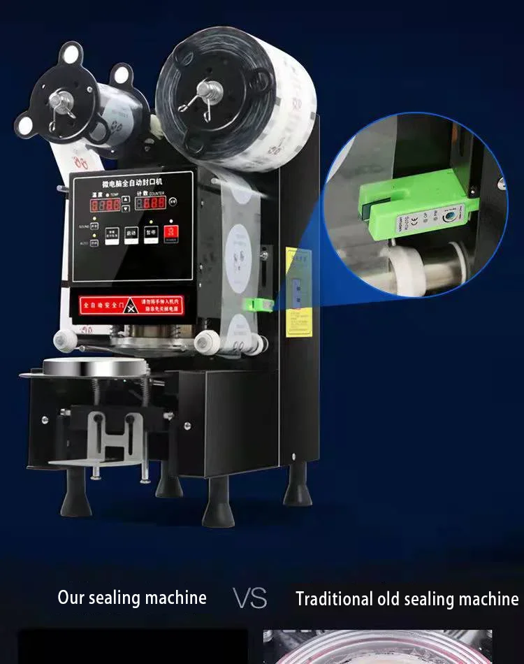 New   Automatic Sealing Machine Bubble Tea Cup Suitable For 90mm Or 95mm