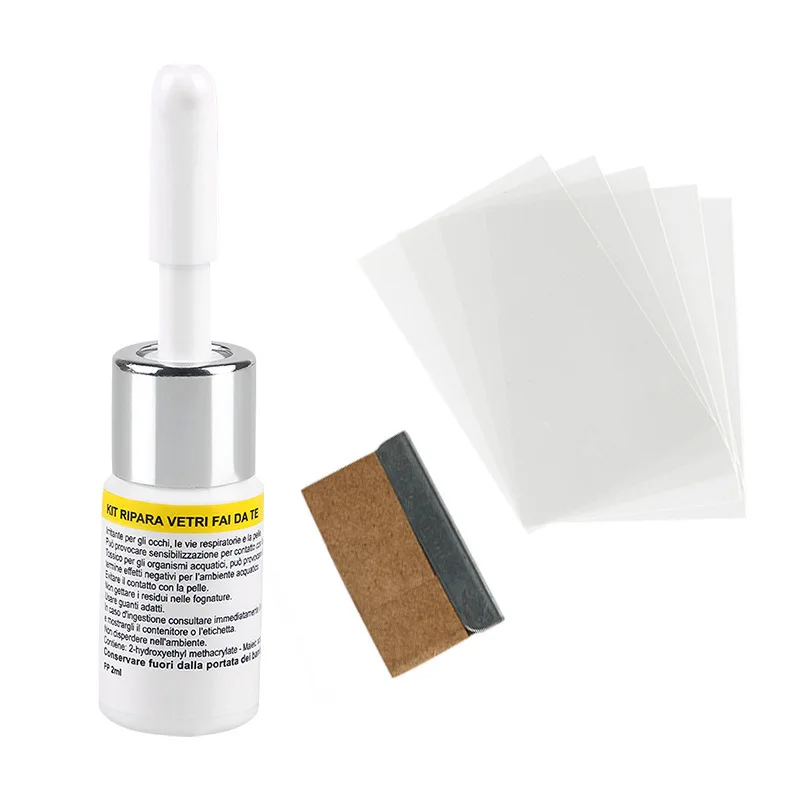 

Car Glass Scratch Repair Fluid Agent Set Windscreen Window Glass Nano Scratch Crack CrackResin Repair Agent Tools