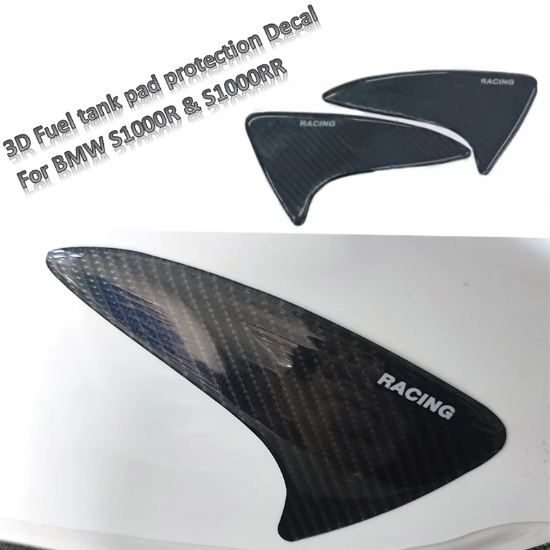 

For BMW S1000R 2021 2022 2023 2024 and S1000RR 2019-2024 3D Fuel tank anti-scratch anti-collision sticker pad