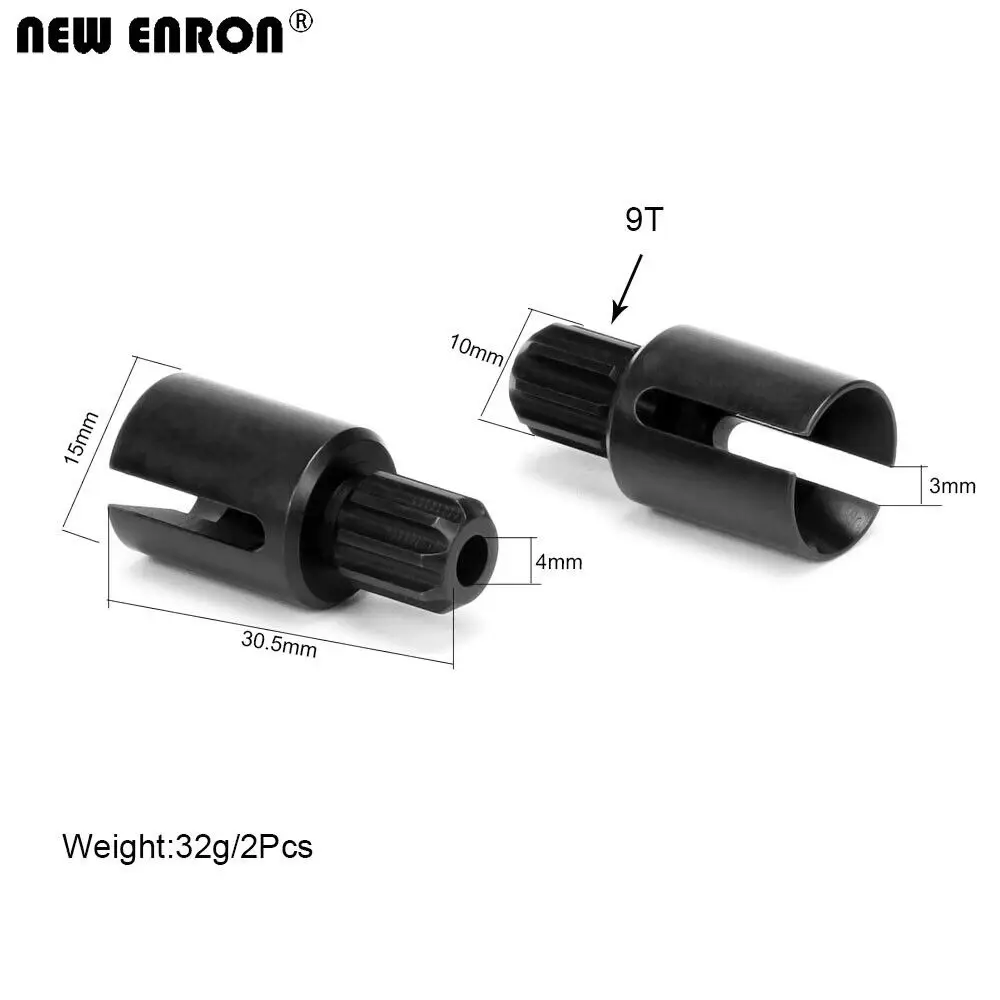 NEW ENRON Metal Steel Front differential Drive Cup 8551 CVD 8550 8553 8554 For RC Car 1/7 Traxxas Unlimited Desert Racer UDR