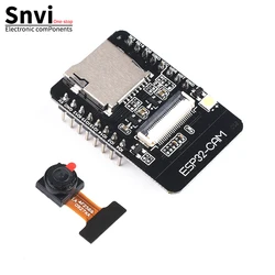 Snvi ESP32-CAM WiFi Bluetooth Module Development Board 5V ESP32 Serial to WiFi with OV2640 Camera for Arduino IoT NodeMCU