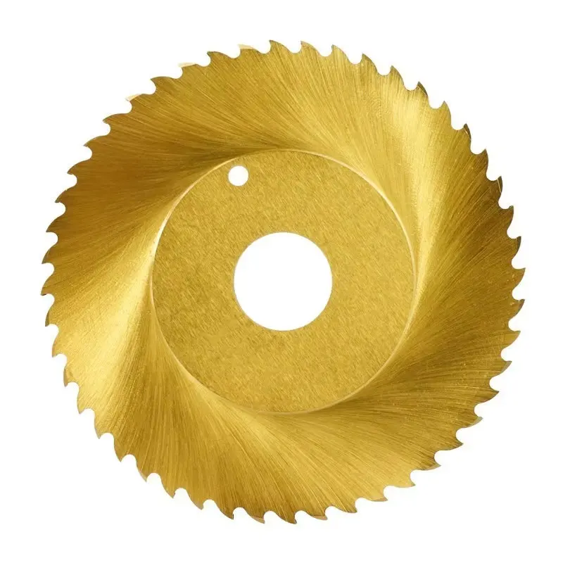 XCAN Circular Saw Blade 1pc 68/80x16mm Titanium Coated HSS Steel Orbital Saw Blade for Metal Pipe Cutting Slitting Saw Disc 