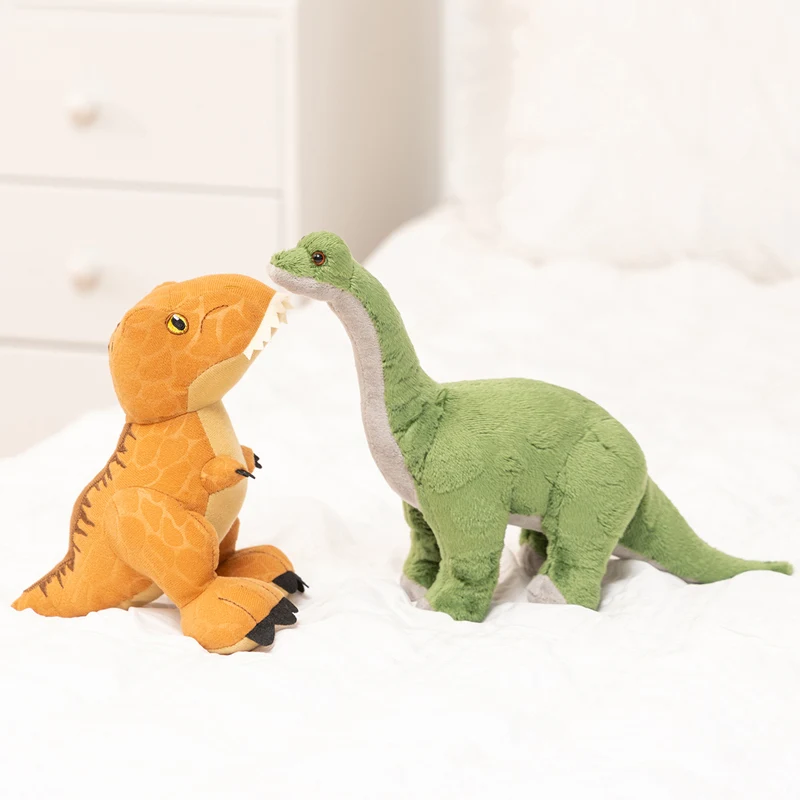 8inch New Realistic Embossed Dinosaur Plush Toys T-Rex Stegosaurus Brachiosaurus Pterosaur Stuffed Animals Dino Museum Souvenirs view 2