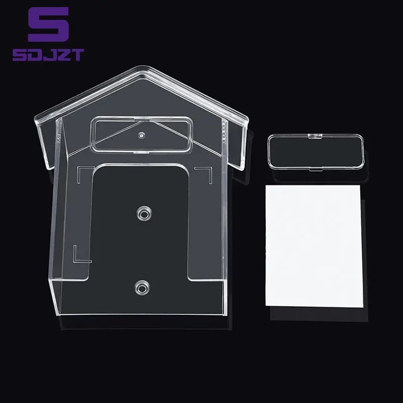 Waterproof Cover for Wireless Doorbell Access Control Rain Cover Protective Box Outdoor Doorbell Cover