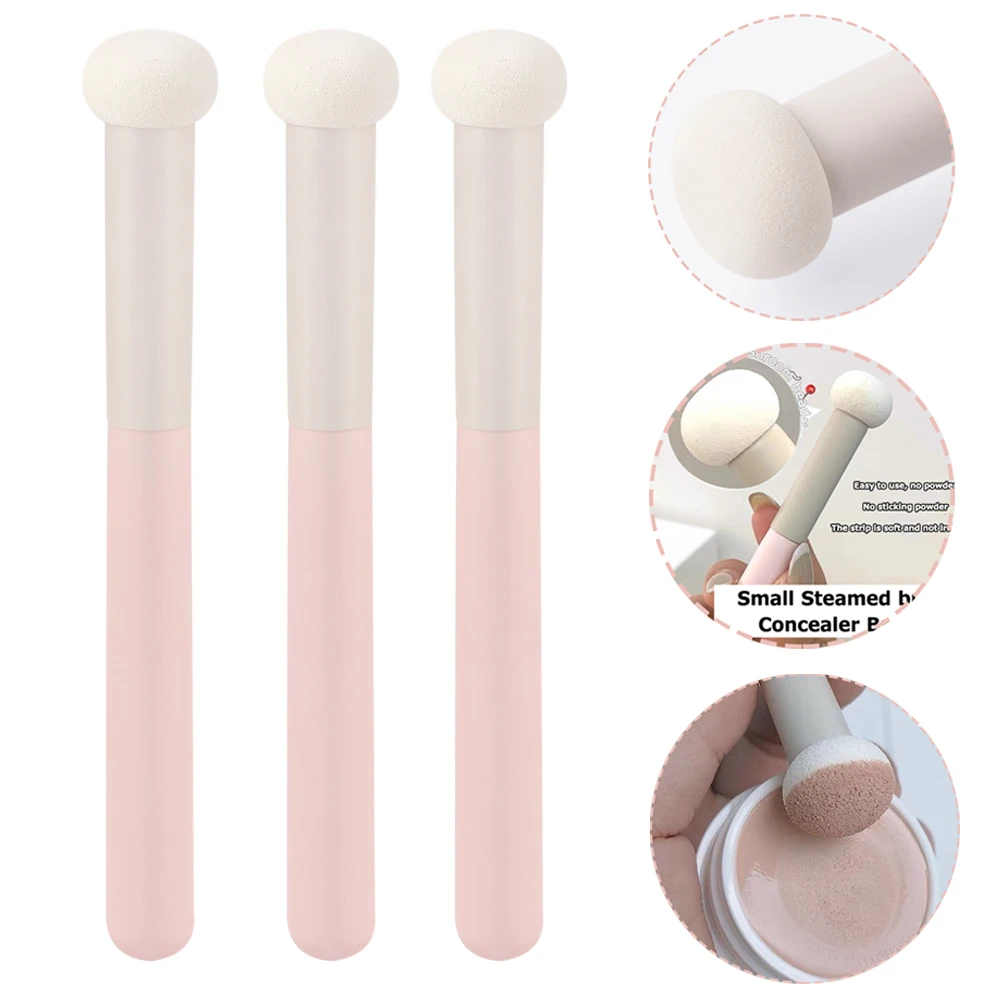 2-8PCS Small Mushroom Head Puff Round Sponge Foundation Brush Beauty Egg Air Cushion Makeup Ball Sponge Latex-free Concealer