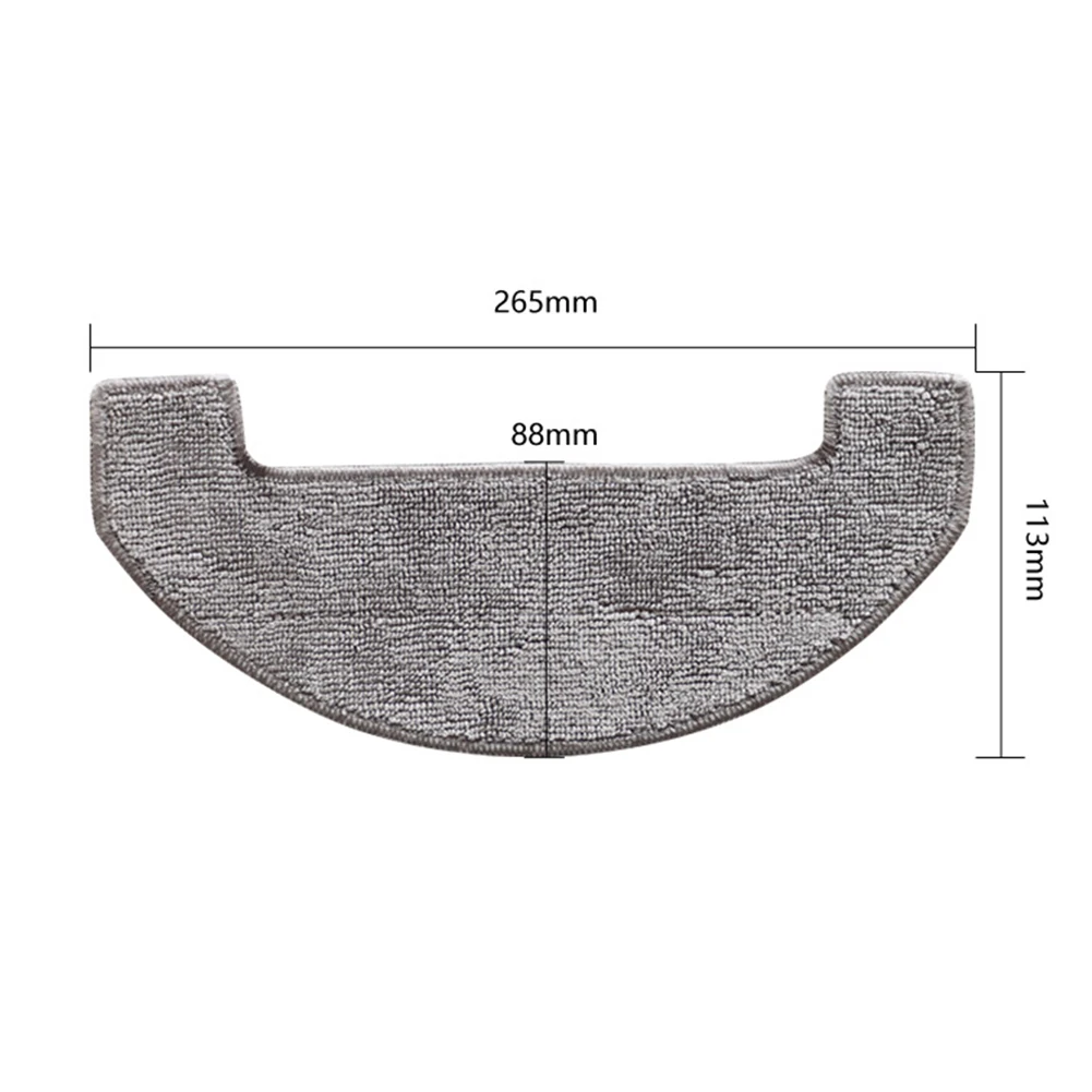 For MONSGA MS1 MAX Robot Vacuum Cleaner Mop Cloths 4 Pcs And 10 Pcs Options Microfiber Washable Rag For Home Use