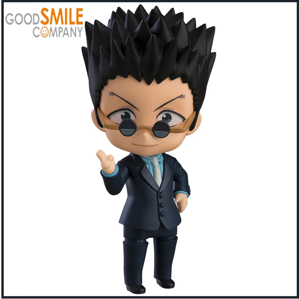 

В наличии Оригинальные Аниме фигурки HUNTER×HUNTER Leorio PaladiKnight 1416 Nendoroid ГСК экшн-фигурки коллектор ПВХ игрушки 10 см