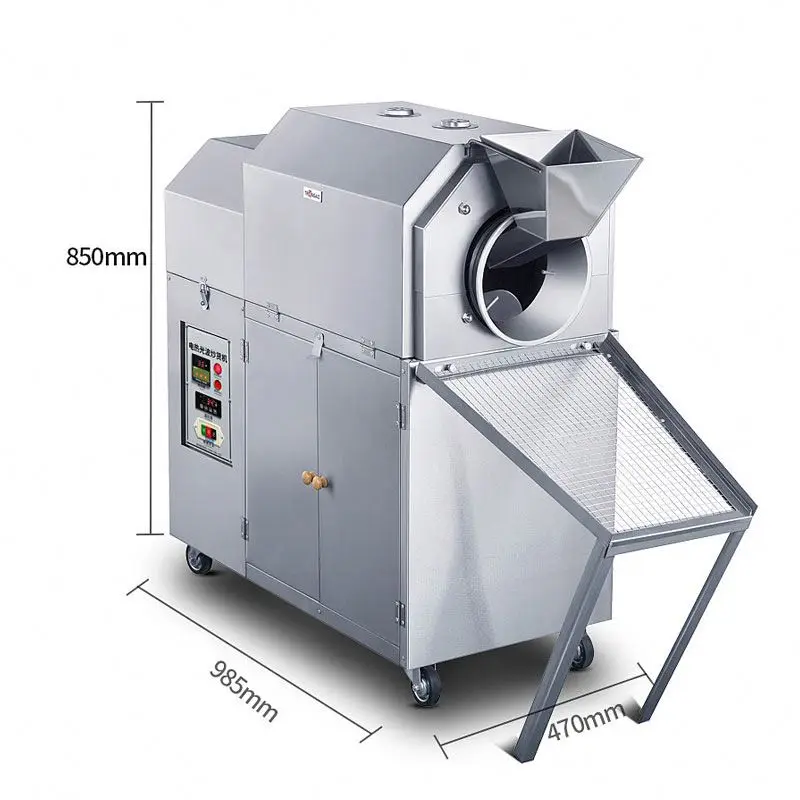 

High Quality Coco Nut Roasting Machine Peanut Roaster Machine Coffee Roaster Machine For Sale